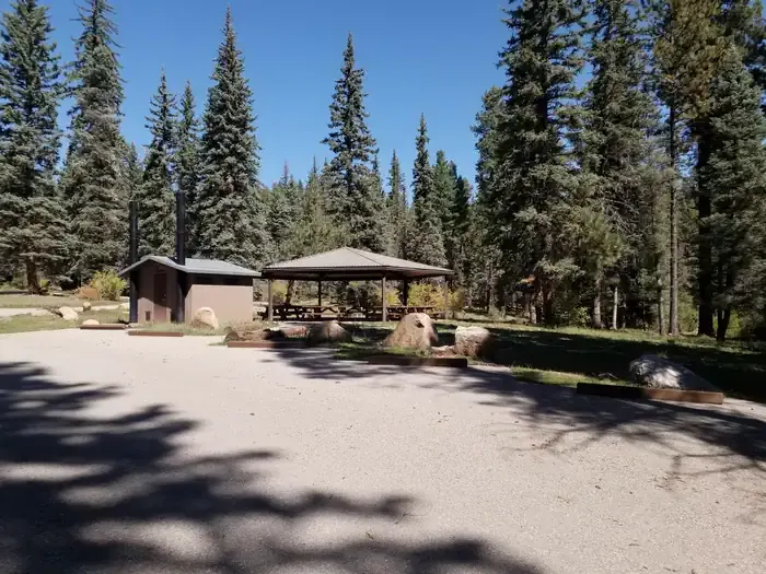 Clear Creek Group Campground (NM) in Santa Fe National Forest, New Mexico