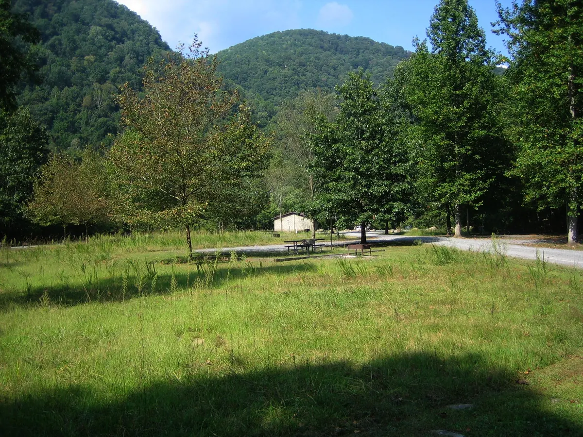 Army Camp in New River Gorge National Park & Preserve, West Virginia