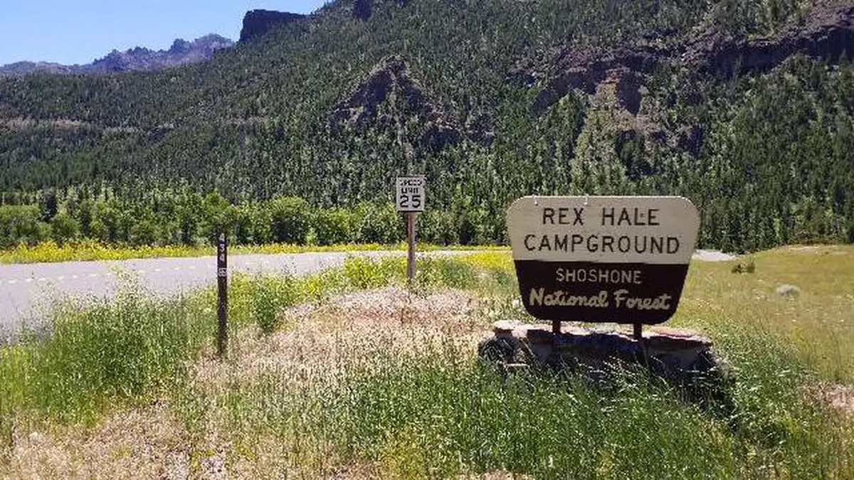Rex Hale in Shoshone National Forest, Wyoming