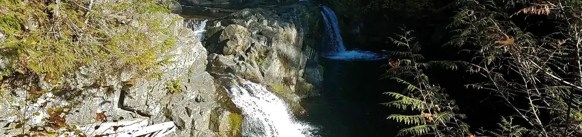 Sunset Falls Campground in Gifford Pinchot National Forest, Washington