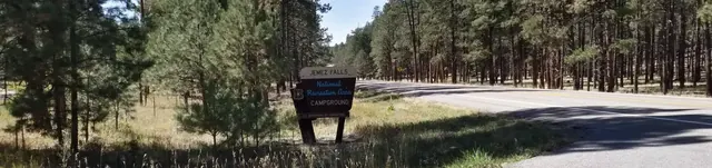 Jemez Falls Campground, New Mexico