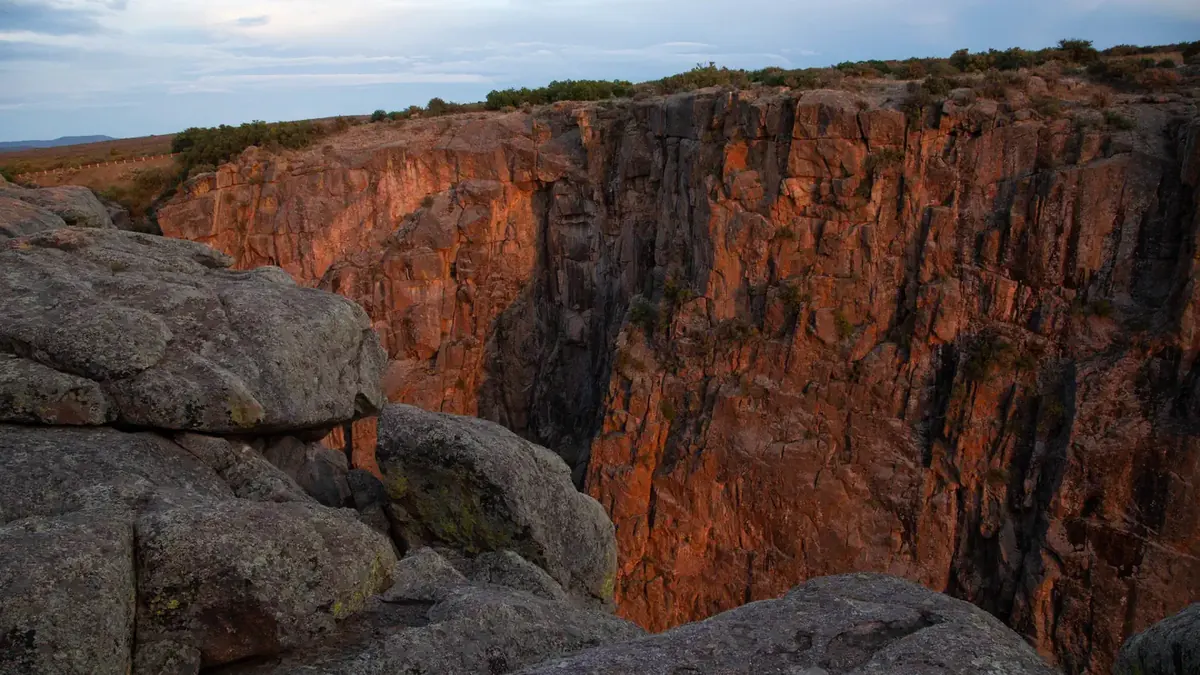 South Rim Campground in Black Canyon Of The Gunnison National Park, Colorado