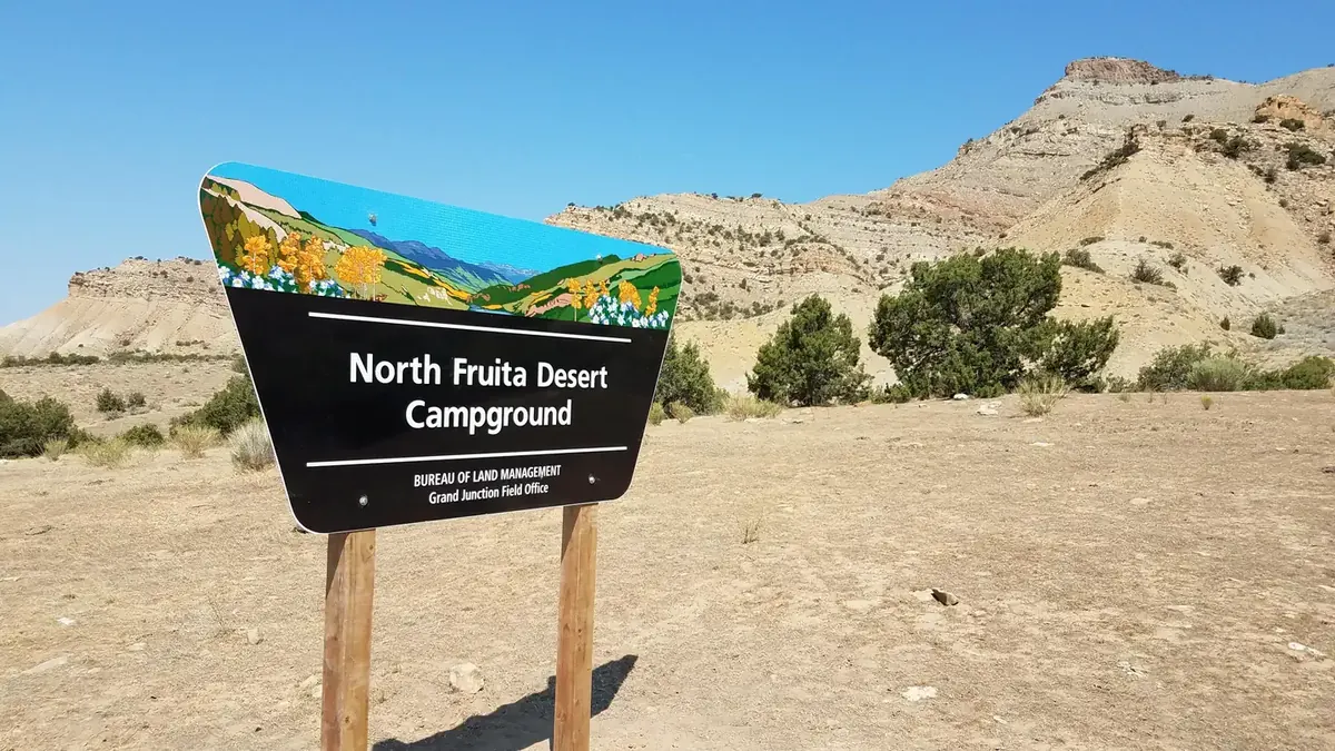 North Fruita Desert Campground in 18 Road - North Fruita Desert, Colorado